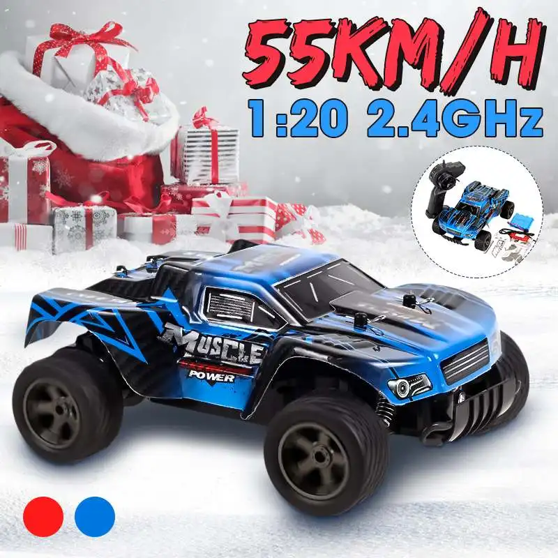 Гоночный автомобиль 4WD на радиоуправлении 55 км/ч 1/20 2 4 ГГц|Радиоуправляемые