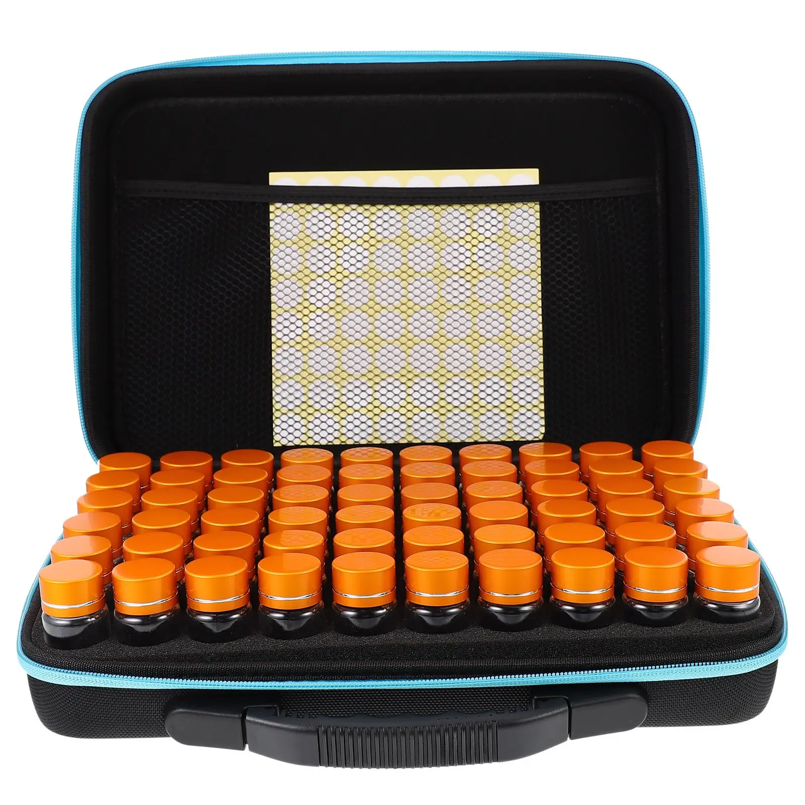 

Чехол для эфирного масла, 60 бутылочек, футляр для парфюма, коробка для эфирных масел, дорожная Портативная сумка для хранения лака для ногте...