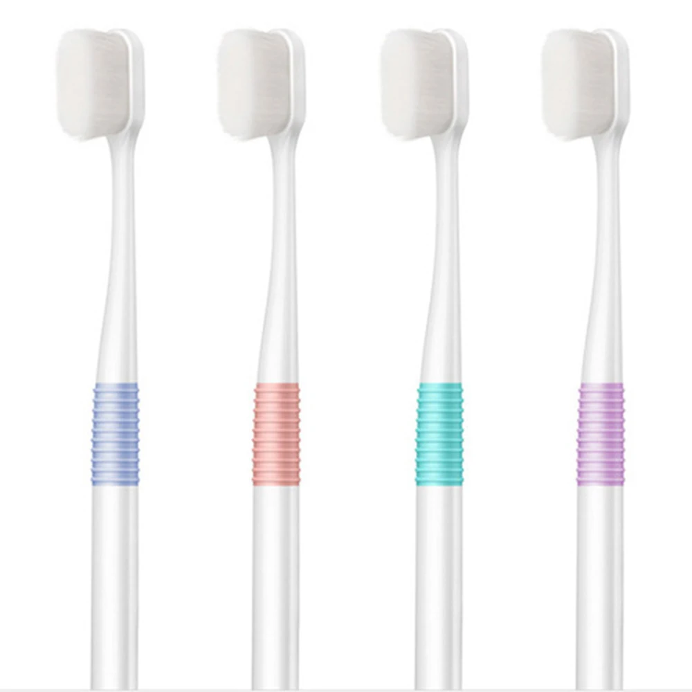 2 шт Супер плотной щетиной Зубная щётка ультра мягкие щетинки зубной щетки Уход