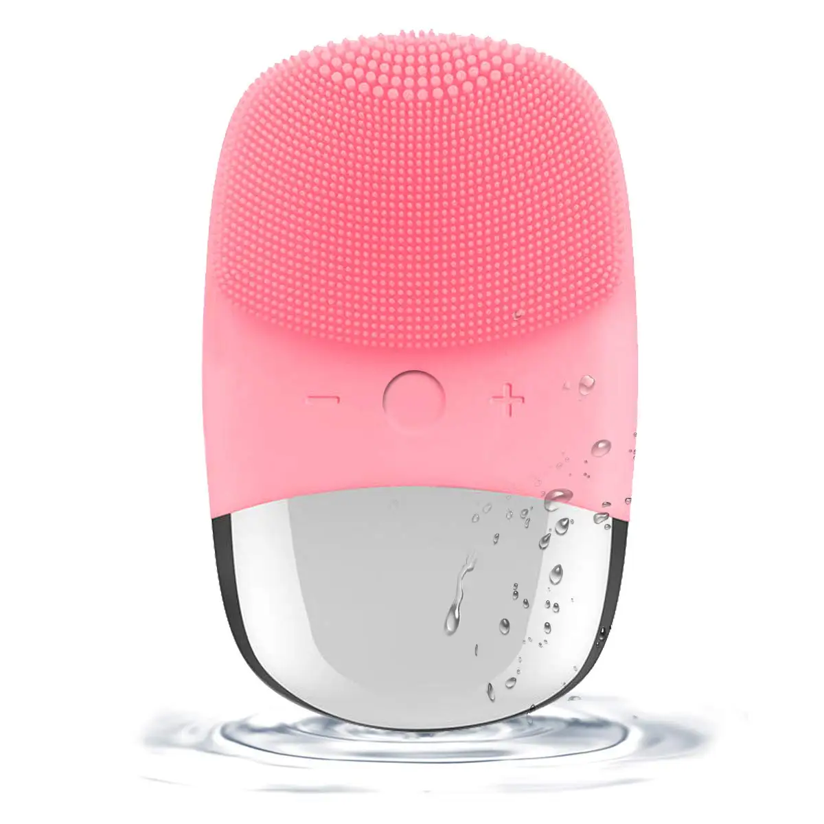 

Mini Silicone Facial Cleansing Device Electric Face Cleanser Sonic Facial Cleansing Brush Skin Massager Skin Care Tools