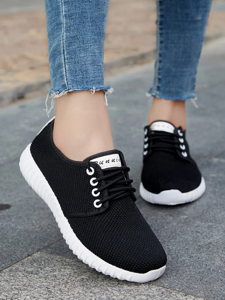 Woven slippers for women vulcanized shoes casual mesh soft walking | Обувь