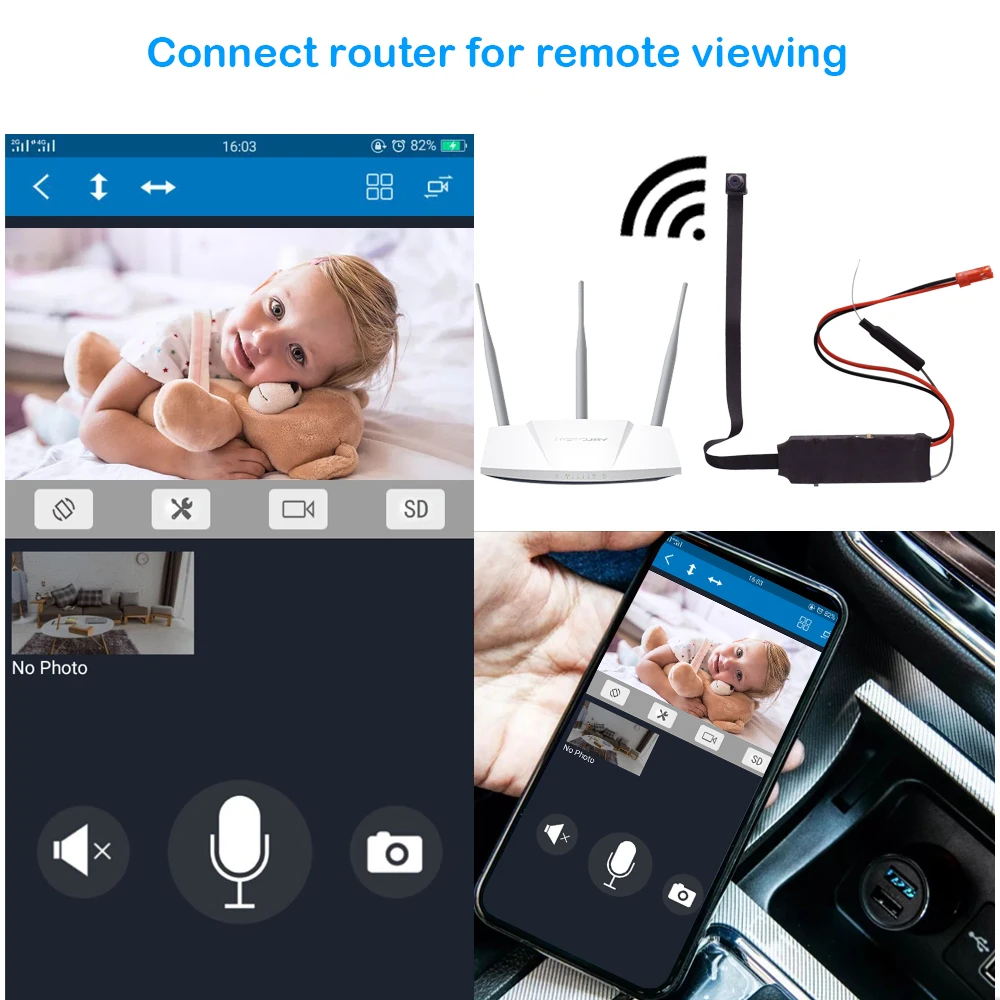 1080P Мини Wi fi камера DV видеокамера wifi P2P TF Запись видео Обнаружение дистанционное управление камера безопасности ночное видение