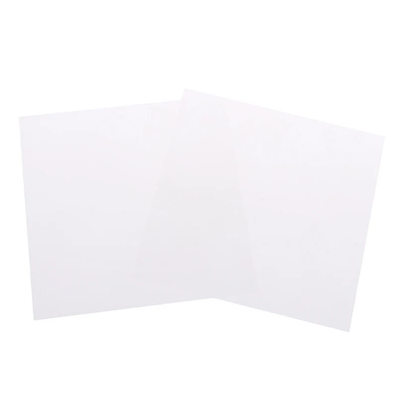 

2 New 15*15CM Reusable Thermal Stability Iron Papers For Perler Magnetic Bead Fuse Beads