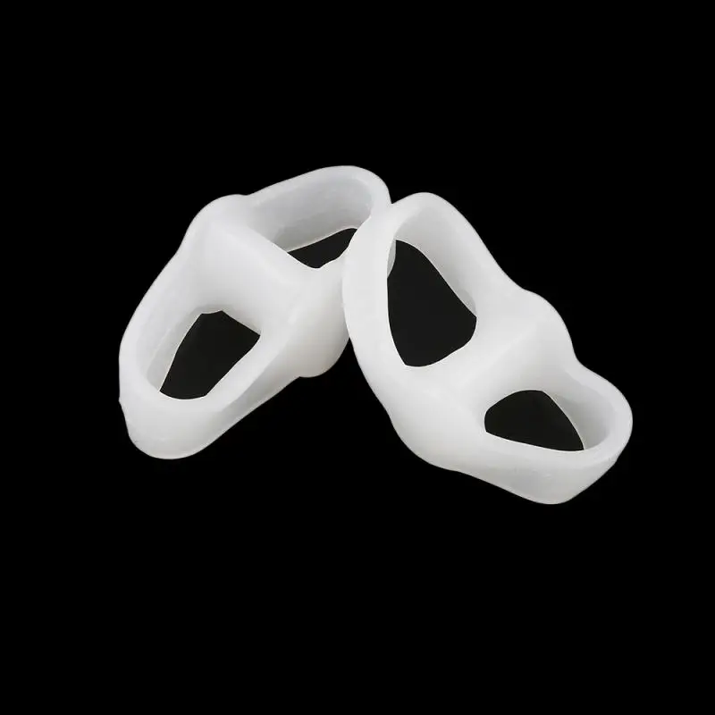 Носок двойное кольцо носок сепаратор мягкий силиконовый коврик для ног Уход за