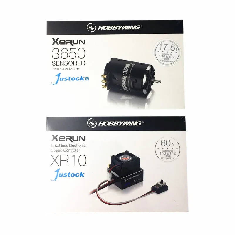 

Hobbywing XeRun Justock 3650SD G2 10.5T 13.5T 17.5T 21.5T 25.5T Brushless Motor/Hobbywing Xerun XR10 Justock 60A ESC
