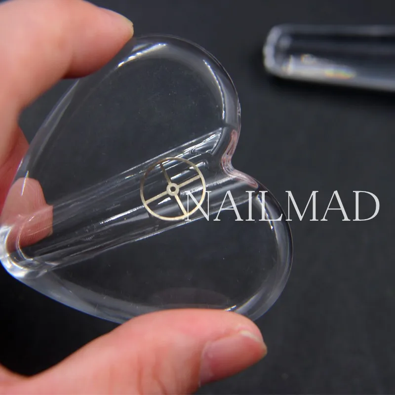 

2pcs/set Nail Metal Slice Curve Mold Nail Decorations Shaping Mold Nail Tools