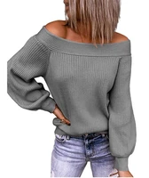 long sleeves sweater pullover 2021 autumn winter ladies korean style fashion knitted sweater women warm elegant plus size tops