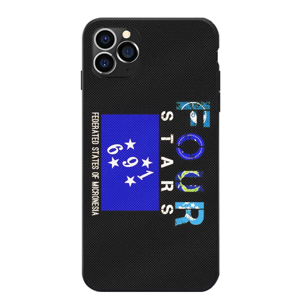 Федеративные Штаты Микронезии флаг точки узорные ТПУ телефонные чехлы для iPhone 6 7