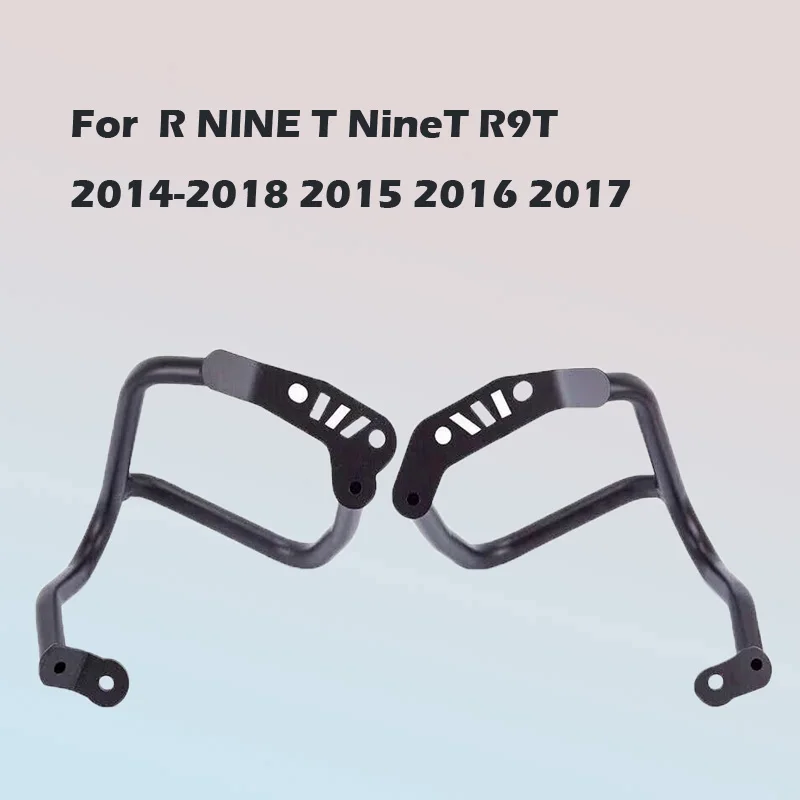 

For R NINE T NineT R9T 2014-2018 2015 2016 2017 Standard Motorcycle Black Engine Guard Crash Bar Protector Bumper