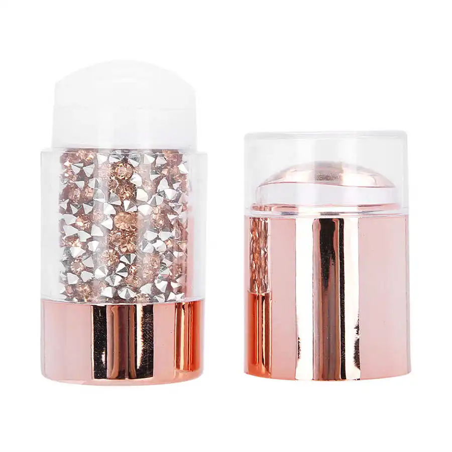 

Exquisite Craftsmanship Silicone Nail Stampers Powerful Adsorption High-Quality Materials Nail Stampers Durable for Home Salon