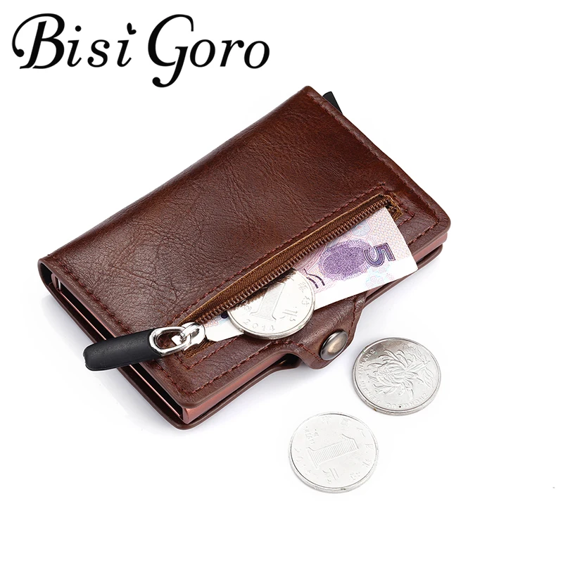 BISI GORO/Новый 2021 короткие блокировки радиочастотной идентификации чехол портмоне