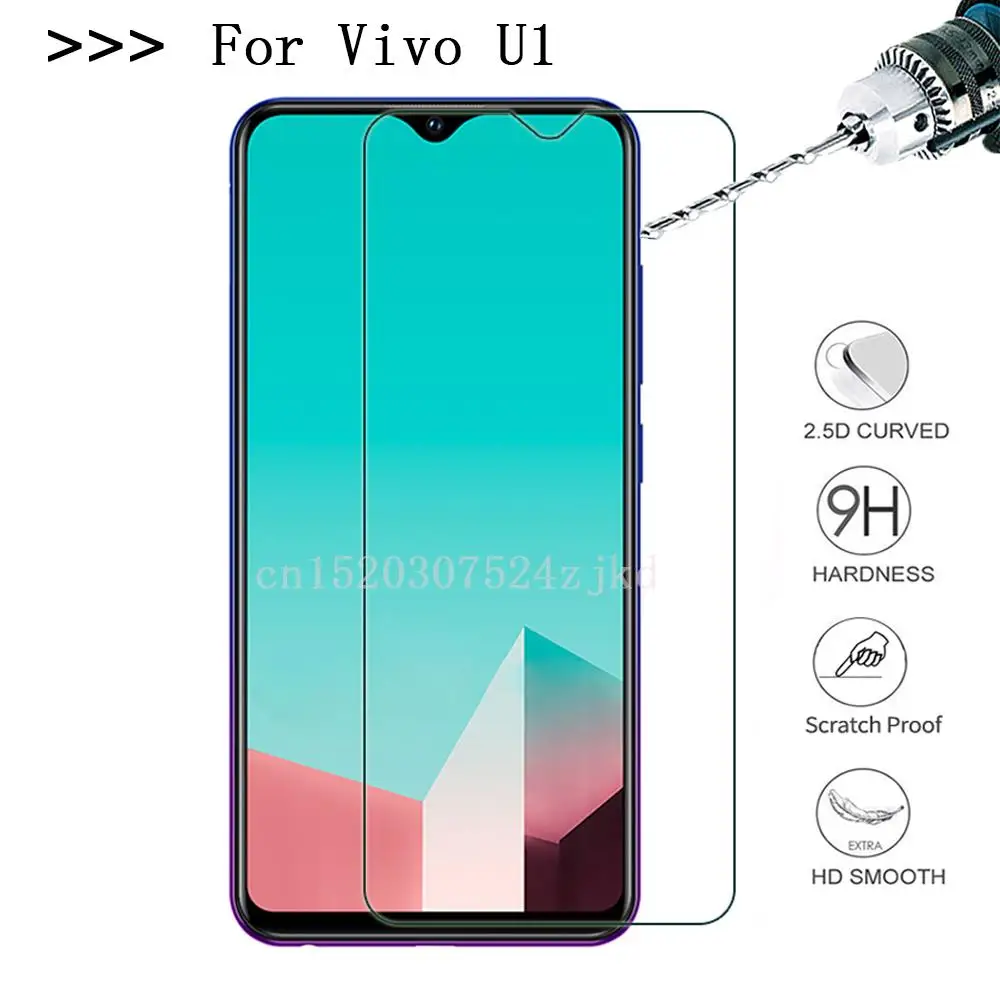 Защитное стекло для vivo U1 закаленное u1 защита экрана vi vo u 1 Защитная пленка