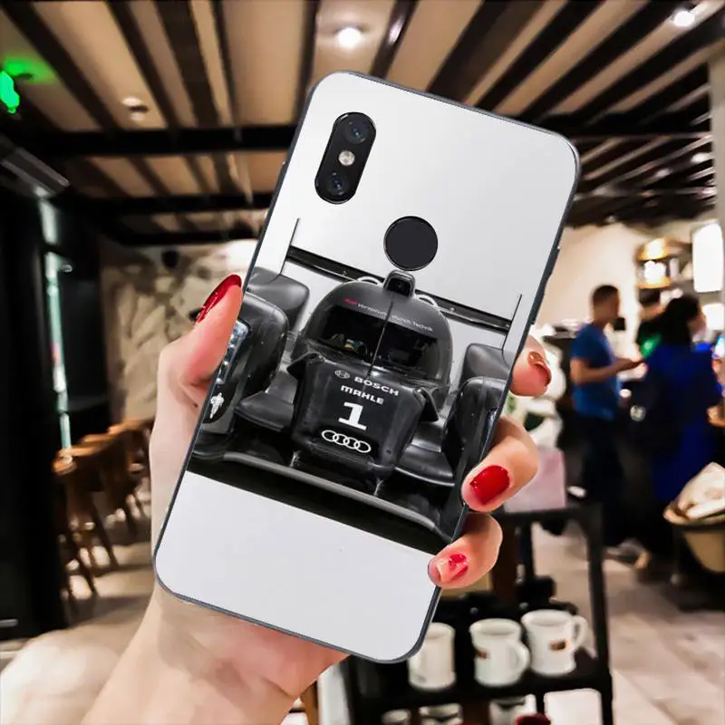 

Formula Car Phone Case For Xiaomi Mi 5 6 A2 A2lite A1 9 9SE 8Lite 8explorer Pocophone F1 Black Soft TPU Cove Fundas