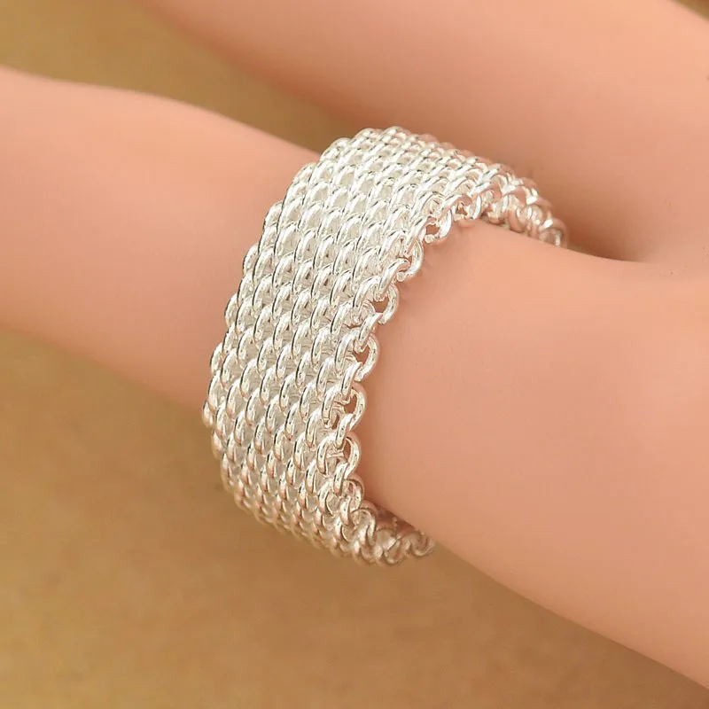 Высокое Качество Модные женские ювелирные изделия из настоящего серебра 925 пробы