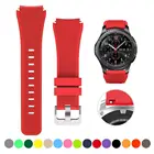 Ремешок силиконовый для Samsung Galaxy Watch 46 ммHuawei watch GT2Amazfit GTR, сменный Браслет для Samsung Watch 3 22 мм