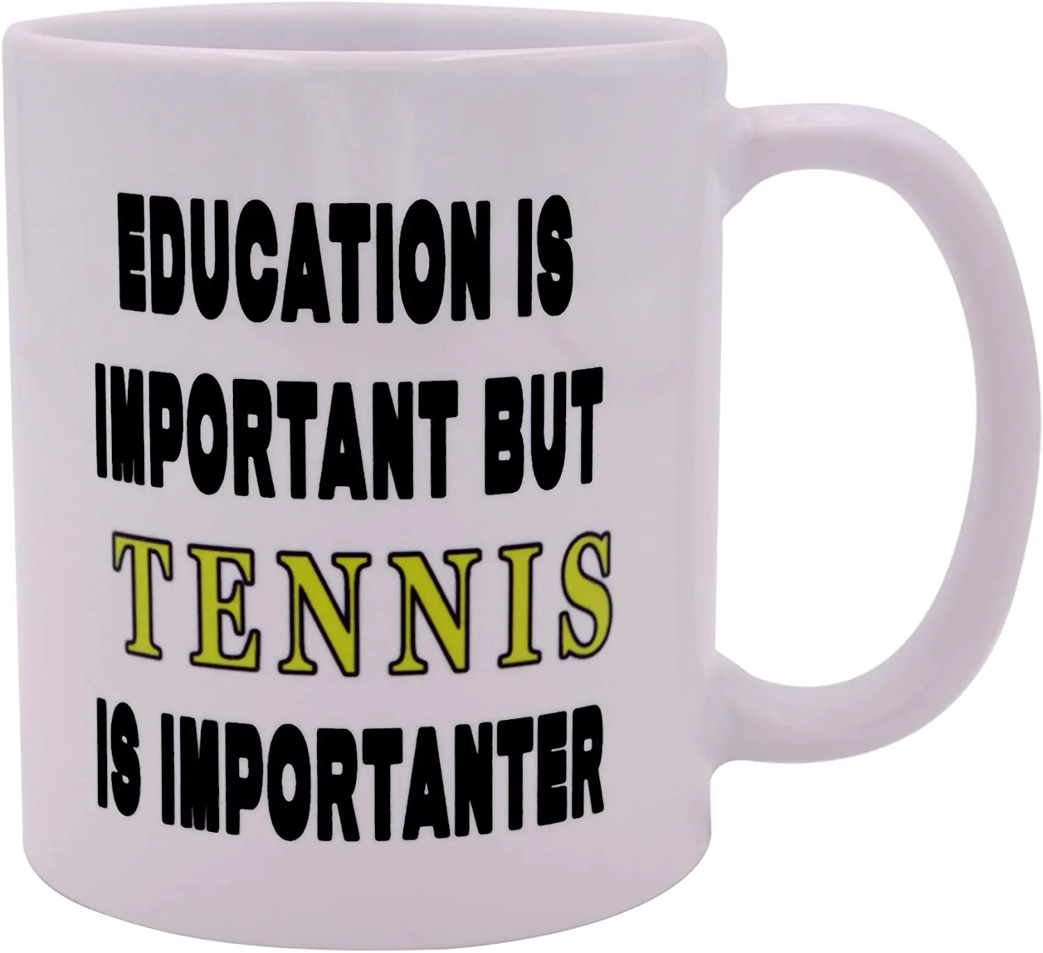 Забавная саркастическая кофейная кружка образование имеет важное значение но