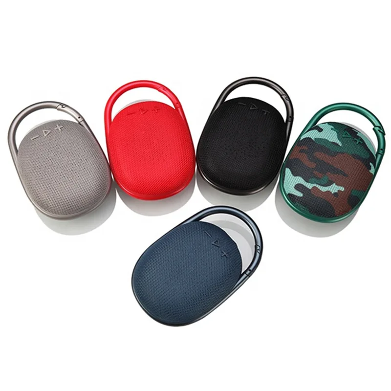 

Wireless Bluetooth 5.1 Mini Speakers Portable IPX67 Waterproof Outdoor Bass Speakers with Hook 10 Hours Battery for JBL Clip 4