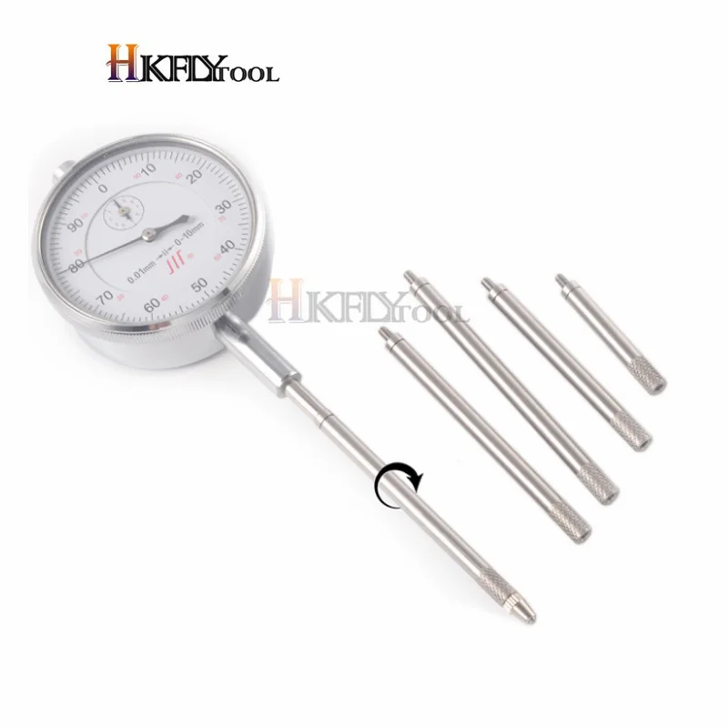 5pcs M2.5 20 40 60 80 100mm HSS Indicator Dial Rod Dia 5mm Digital Extension Stem Set for Height Gauge Depth | Инструменты