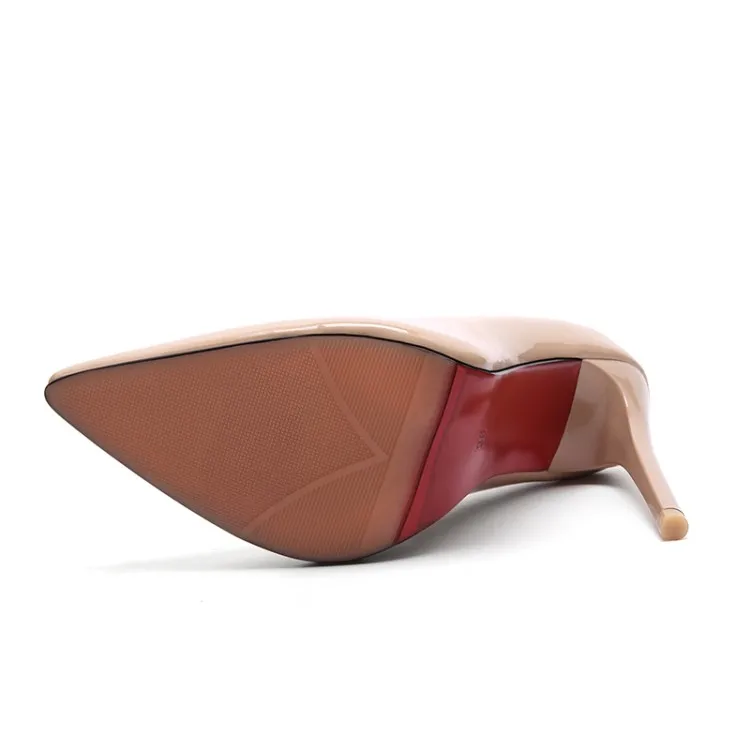 Женские туфли на высоком каблуке туфли-лодочки с острым носком Большие размеры 9