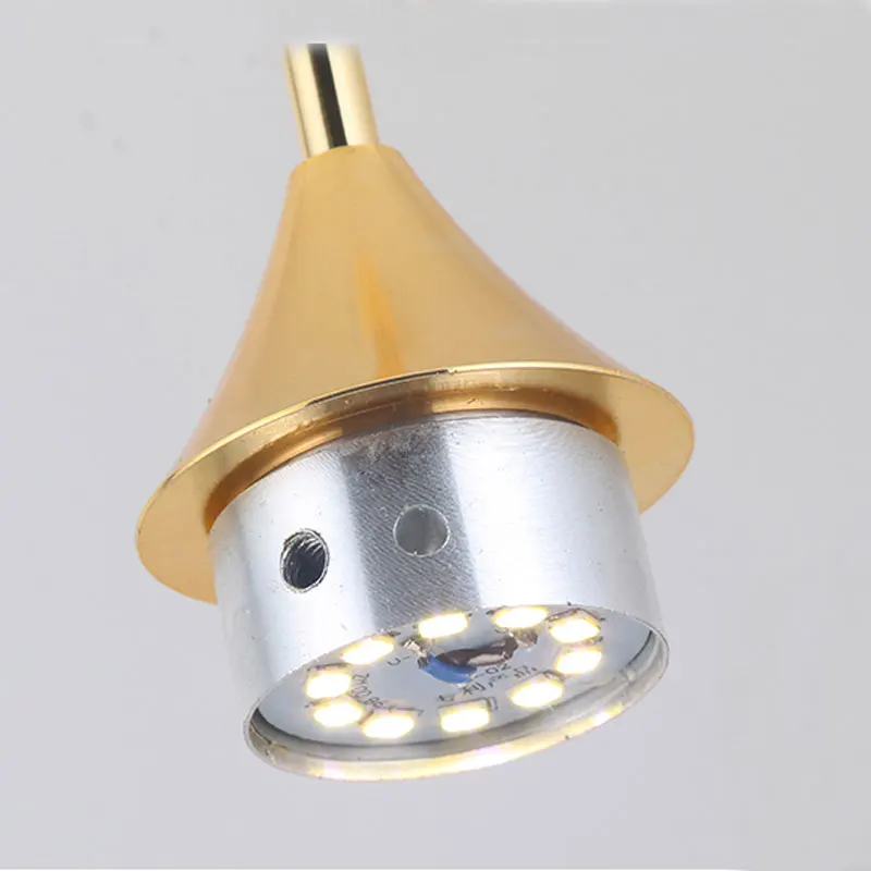 Светодиодный подвесной светильник с одной головкой современный магазин одежды