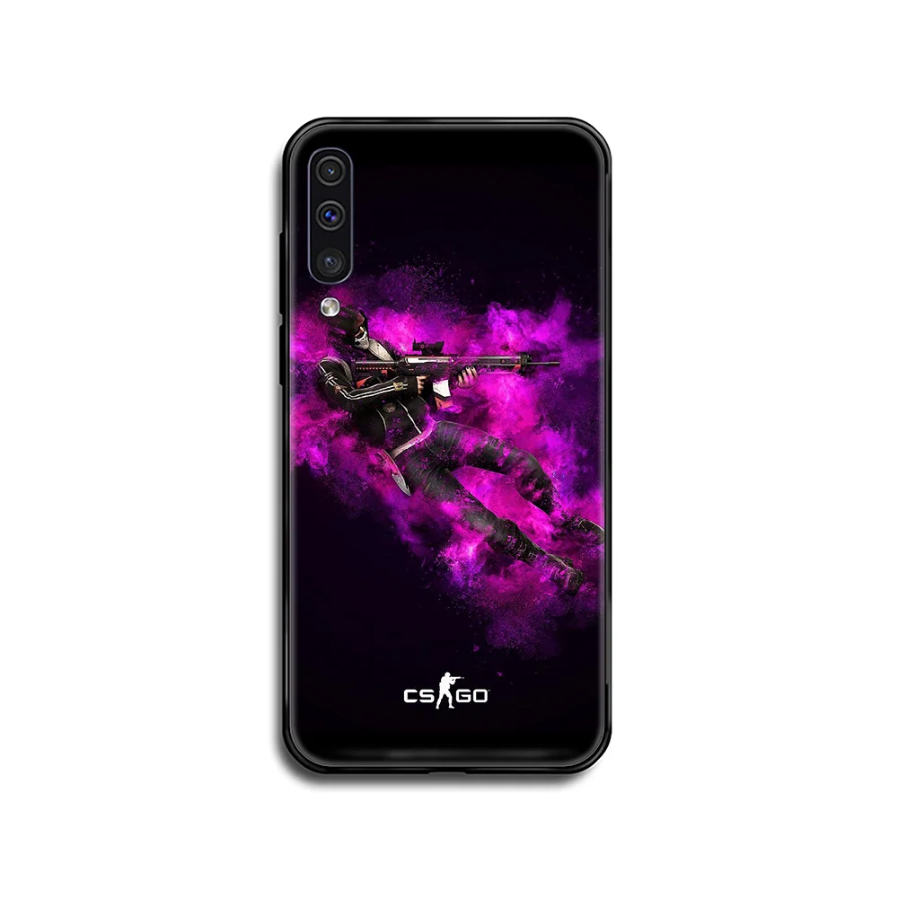 Cool csgo Cs Go чехол для телефона Samsung Galaxy A C Note 3 4 5 6 7 8 10 20 40 50 70 E S Plus Pro черный мобильного