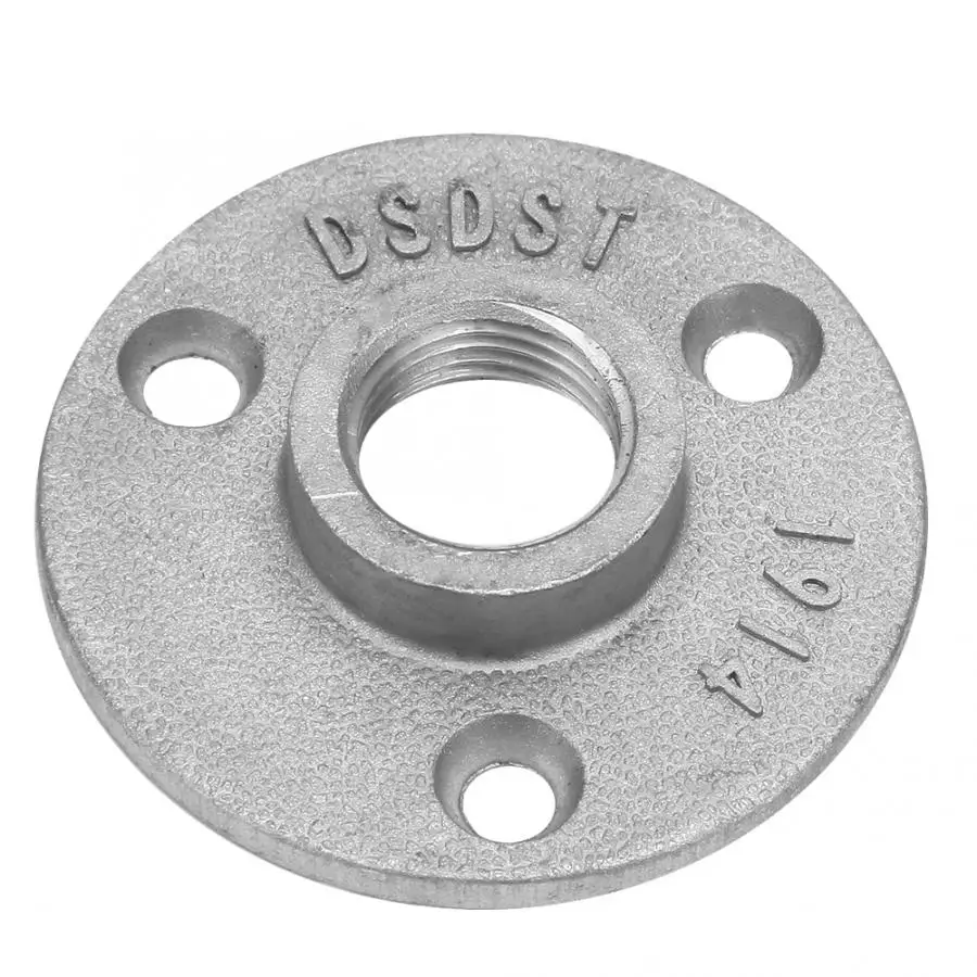 1 шт. фитинги для труб из алюминиевого сплава промышленный настенный фланец 1/2