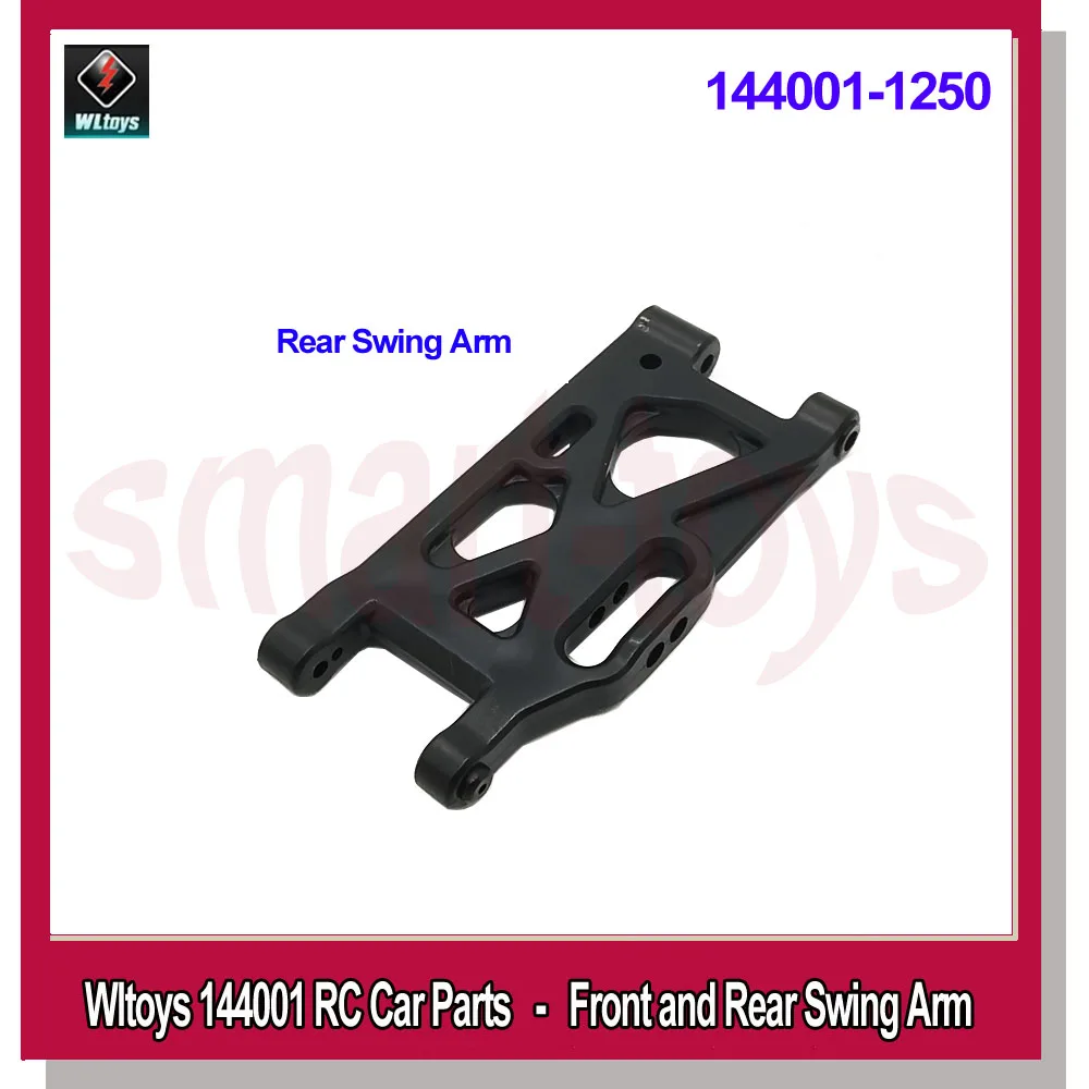 Фото 2 пары Wltoys 144001 RC автомобиль передний и задний поворотный рычаг оригинальные 2 пары Wltoys 144001 RC автомобиль передний и задний поворотный рычаг оригинальные