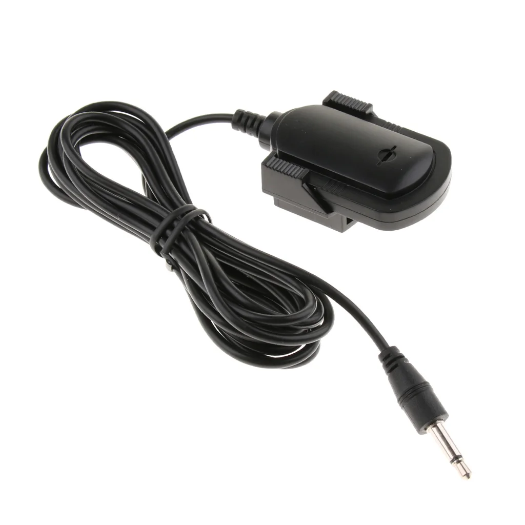 

3.5mm Wired External Car Microphone Paste Type Speaker Amp GPS Mic