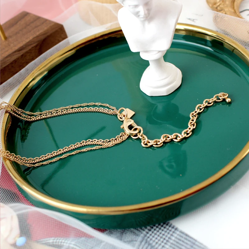 

New Arrivals Punk Style Long Necklace For Women Men Link Chains Necklace Fashion Jewelry Hip Hop Long Gold Necklace Accessories