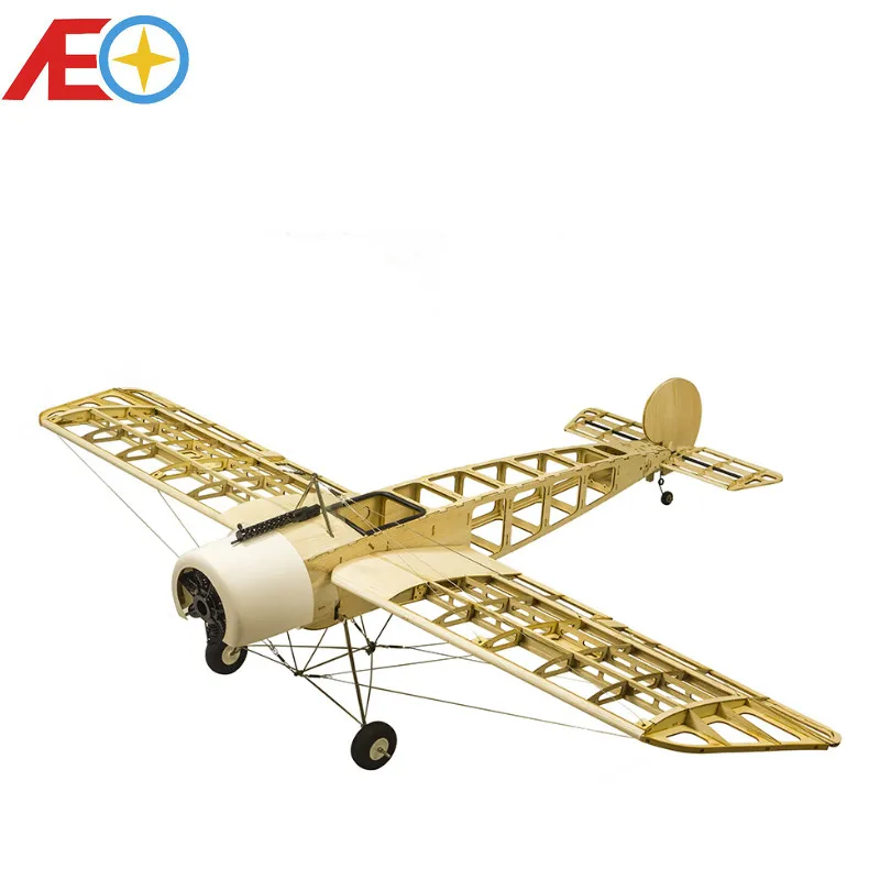 Balsawood модель самолета лазерная резка масштаб Fokker E. III Eindecker WW1 истребитель лазерная резка набор из пробкового дерева 1520 мм(6") строительный комплект дерево