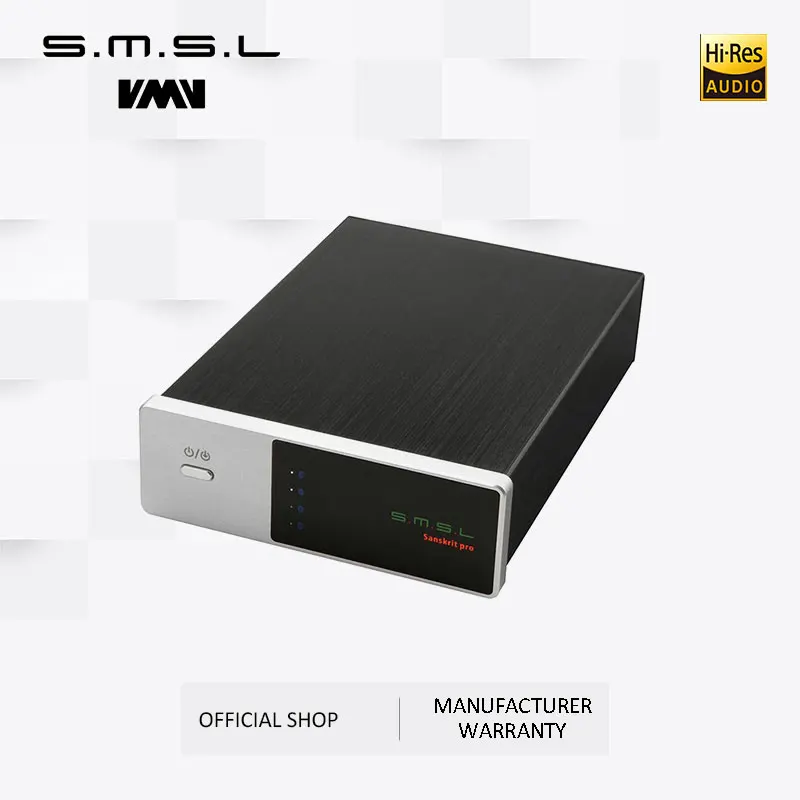 SMSL Sanskrit-PRO DAC цифро-аналоговый преобразователь Поддержка 32 бит/384 кГц DSD512 декодирование USB/оптический/коаксиальный вход