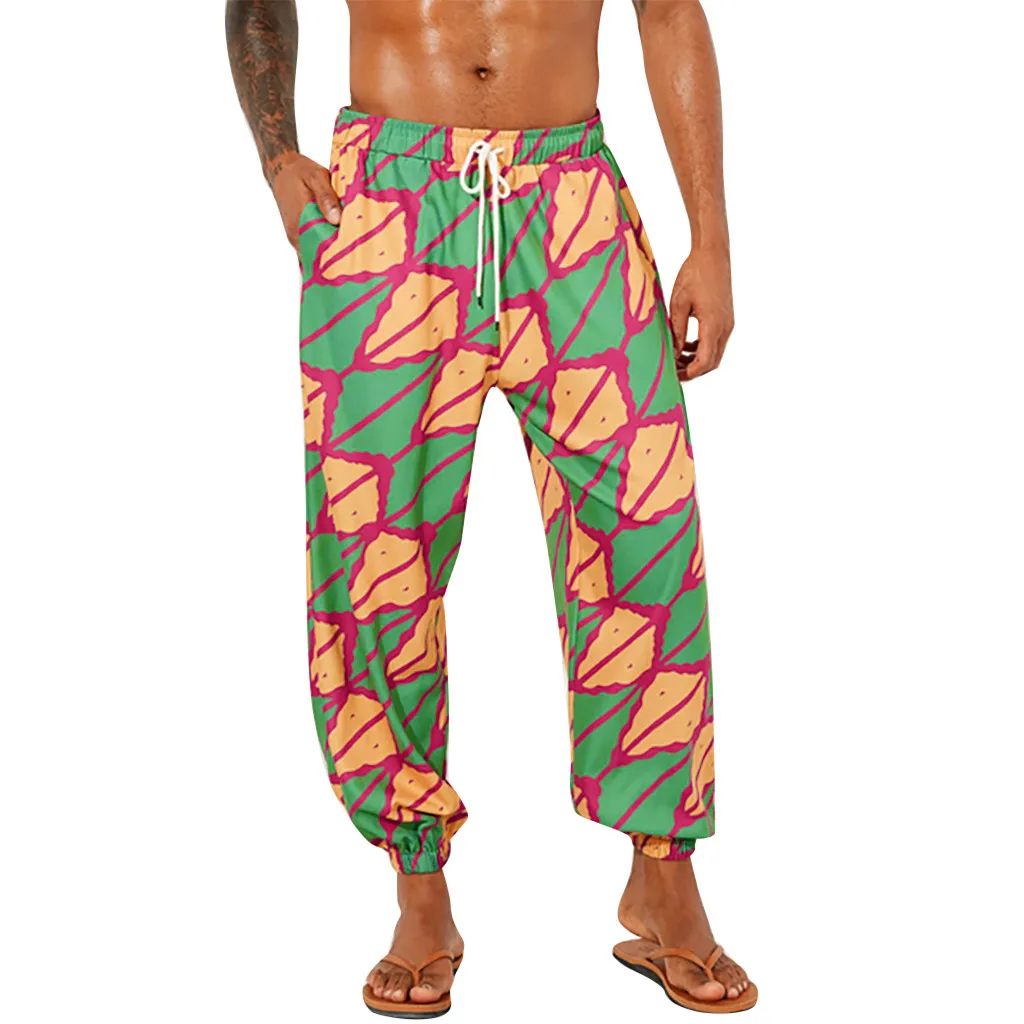 Мужские Гаремные Брюки Слаксы спортивная одежда мешковатые удобные карго трико