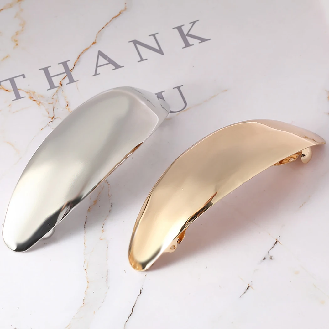

Metal Hair Clip Fashion Vintage Rectangle Hair Barrette Hair Accessories Geometry Hair Clip Big Irregular Hair Clip Headwear