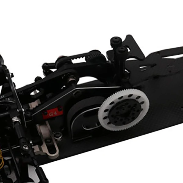1/10 сплав и углеродное волокно 078055B G4 RC 4WD HSP Drift Racing Car Frame Body Kit Control DIY|Детали
