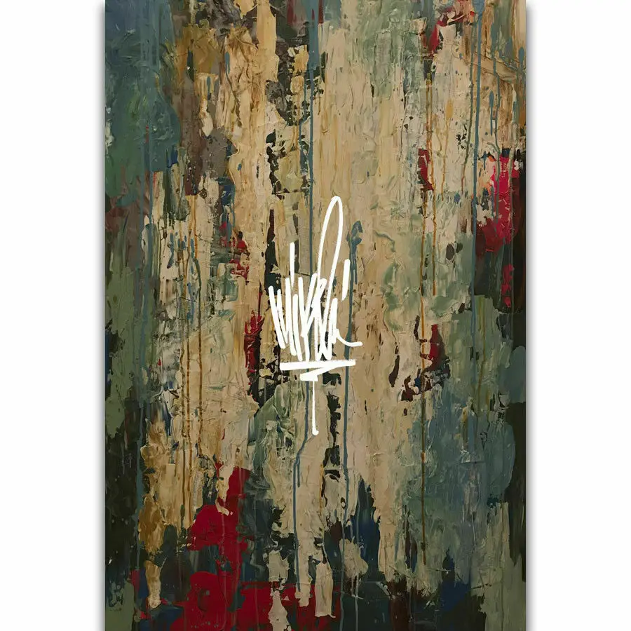 

A199 Mike Shinoda Post Traumatic Hip Hop Rap Music Album Wall Sticker Silk Poster Art Light Canvas Home Decoration