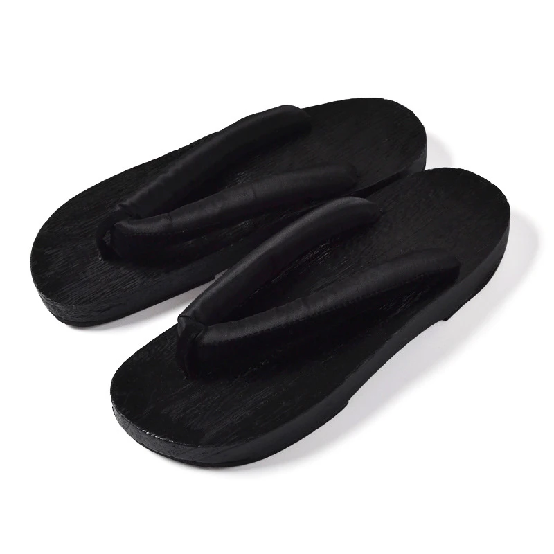 Clogs1 with socks Мужские японские традиционные костюмы Самурайское кимоно человек хлопок тонкий свободный стиль Yukata Jinbei Haori Роскошные Ретро косплей одежда - Цвет: Clogs1 with socks