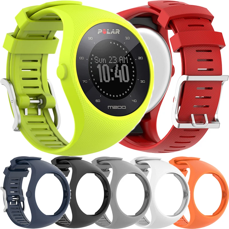 

Мягкий силиконовый сменный ремешок для часов Polar M200