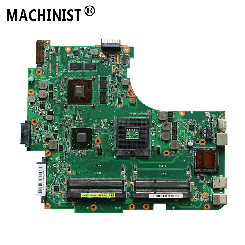 Оригинальный дизайн для ASUS N53SV N53S N53SN N53SM N53SJ материнская плата REV2.2 HM65 GT540 1 ГБ 60