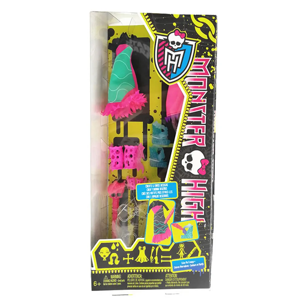 

Mattel Genuine Monster High Create-A-Monster Color-Me-Creepy Werewolf Add-On Pack Playset Children Toy Birthday Gift