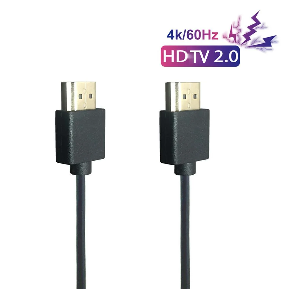 OD 3.0mm Cable HDMI-compatible to HDTV 2k*4k hd @60hz Type A HD Male Cord 0.3m 0.6m 1m | Компьютеры и офис