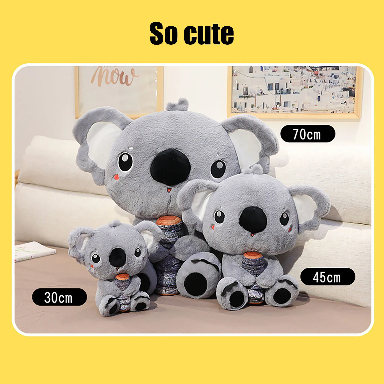 

Cute Stuffed Simulation Kola Zoo Animals Gift Kola Toy Children Doll