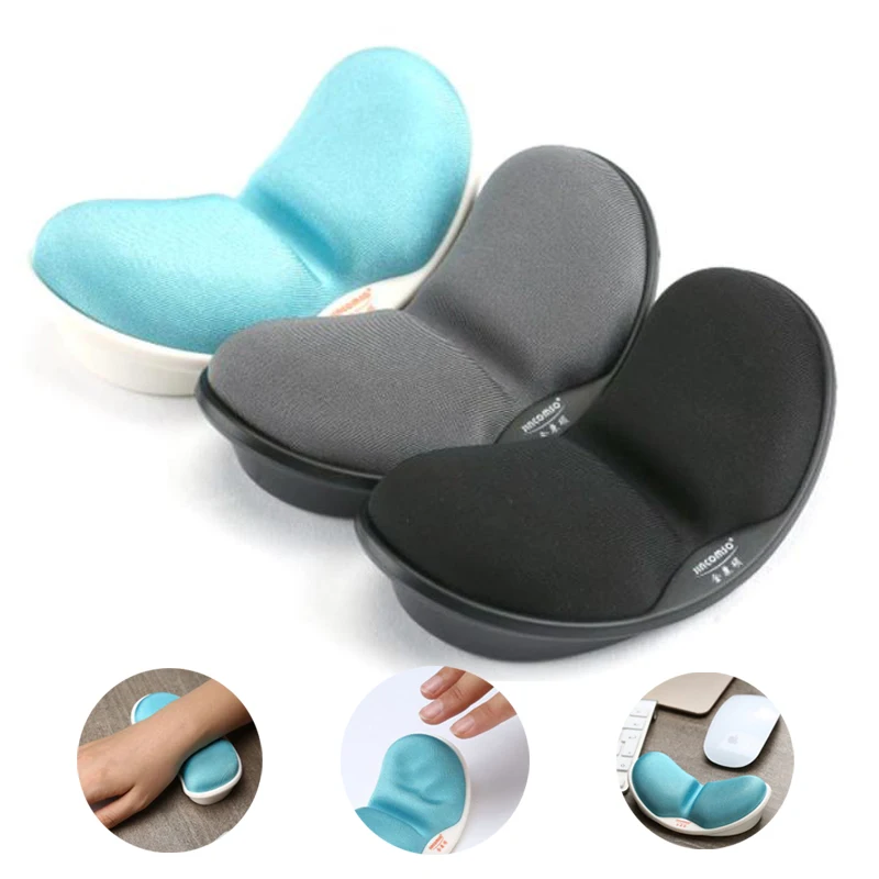 3D запястий резиновая ручная подставка для Мышь мат эргономичный здоровый дизайн