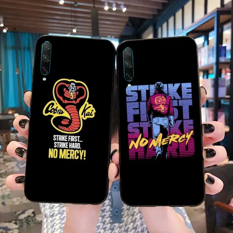 

CUTEWANAN Cobra Kai Season 2 Black Soft Shell Phone Case Capa for Huawei P40 P30 P20 lite Pro Mate 20 Pro P Smart 2019 prime