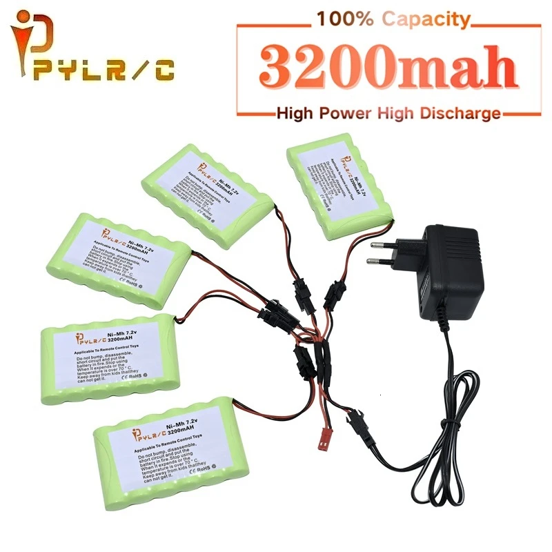 Аккумулятор и зарядное устройство Ni NH для радиоуправляемых игрушек автомобилей