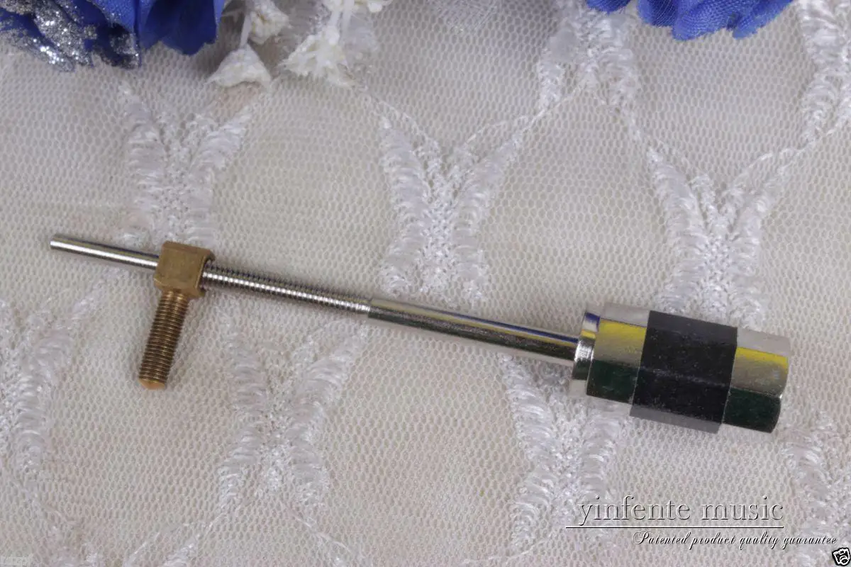 3/4 Вертикальный двойной басовый бант лягушка черное дерево Высший сорт винт для