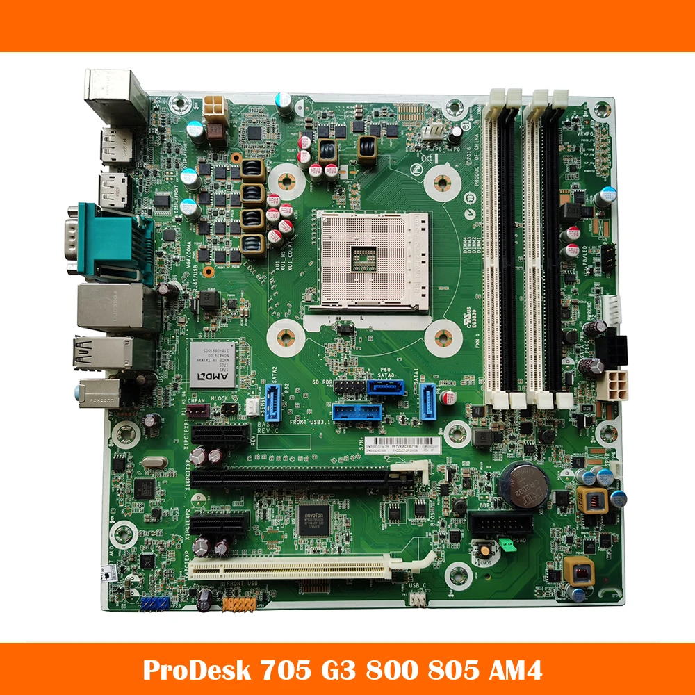 

Desktop Mainboard For HP ProDesk 705 G3 800 805 AM4 854582-001 854432-001 002 854582-601 Motherboard Fully Tested