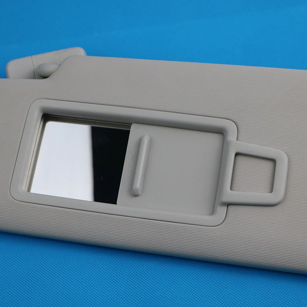 Серая Передняя Солнцезащитная панель с зеркалом для макияжа VW Golf 7 MK7 SportsVan Jetta T-Cross