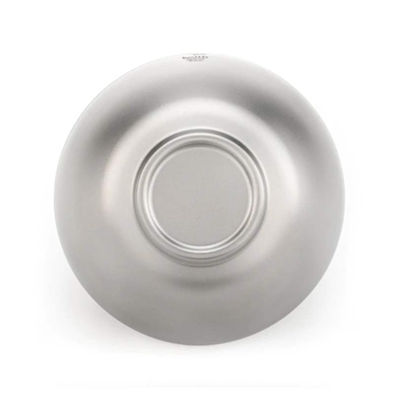 

Keith Double Wall Titanium Bowl Rice Bowl Container Food Storage Non Slip Meal Anti-scalding Lightweight Healthy Tableware