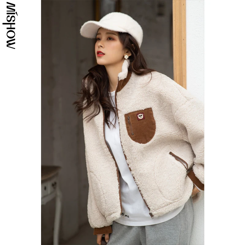 

: Для 2020 зимние короткие сапоги для женщин, пуховики Свободного Покроя Сплошной на ней! Большой карман так же есть, куртка с отложным воротни...