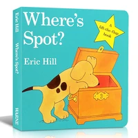 english picture book wheres is spot in english learning memorie games classroom educational toys for children reading book